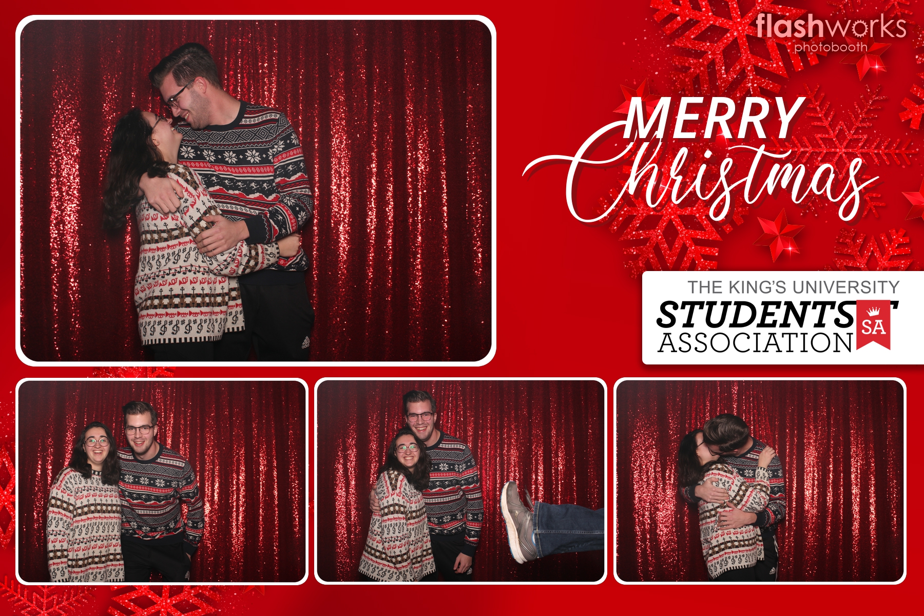 Kings Christmas Party | View more photos from the event at gallery.flashworksphotobooth.com/u/FlashworksPhotoboothInc/Kings-Christmas-Party
